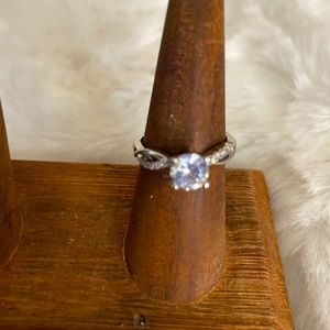 GRA moissanite Ring
